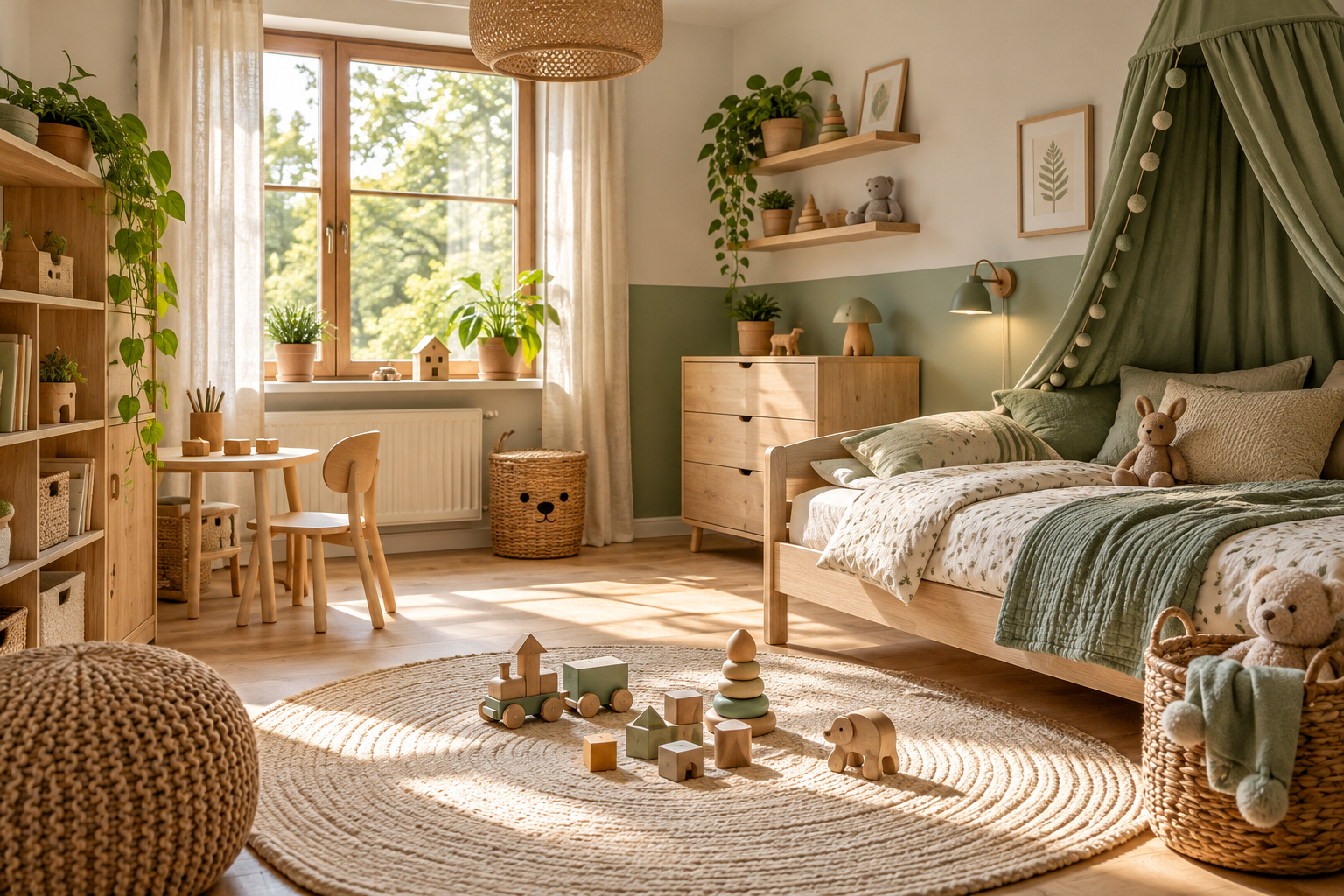 Angemessene Gestaltung für das Kinderzimmer
